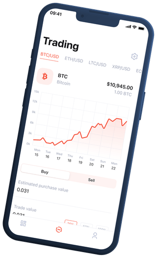 Kryptenz automated crypto trading platform interface view
