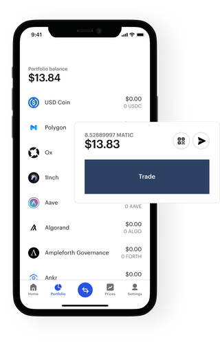 Kryptenz trading platform onboarding and account setup screen